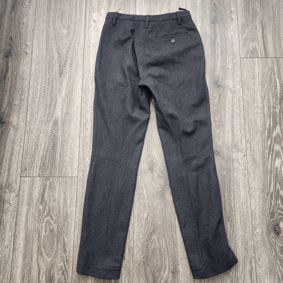 Prada Gray Wool Trouser Pants Slacks Straight Leg 38 - Picture 10 of 16